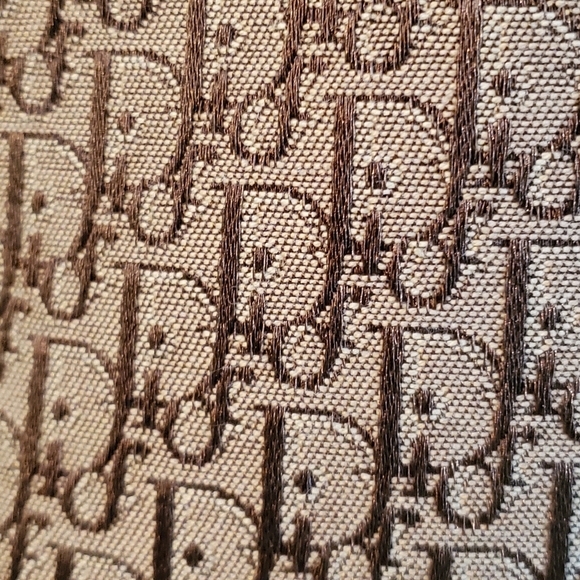 Authentic Christian Dior Vintage Brown Tote Bag - Picture 7 of 15